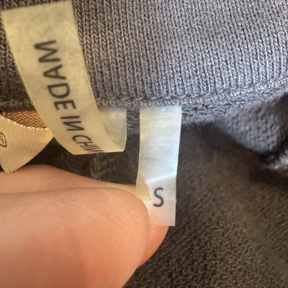 Soft Surroundings Embroidered Jacket Cardigan Small Gray Military Grunge Goth - Picture 11 of 12